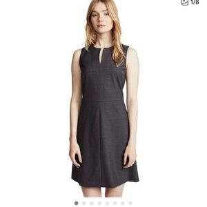 New! Elegant theory  charcoal  Sleeveless Dress sz 12